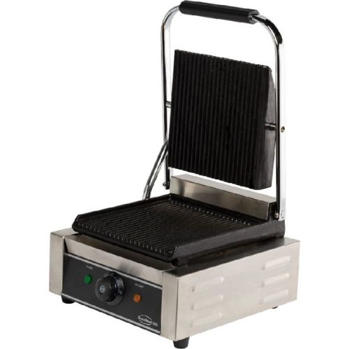 Kontaktgrill einzeln Gerillt - Combisteel 7455.0450