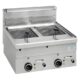 Saro Gastro Elektro Fritteuse doppelt 10+10 Liter - Auftisch - 600 Line - EF66 - 504-1205 - 504-1205