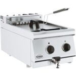 Combisteel Gastronomie Fritteuse 10 liter - 400 V - 7.5 kW - B400xT700xH300 mm - 7178.0285 - 7178.0285