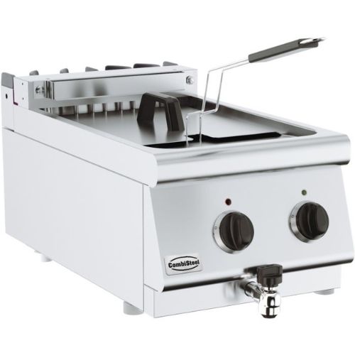 Gastronomie Fritteuse 10 liter - 400 V - 7.5 kW - B400xT700xH300 mm - 7178.0285