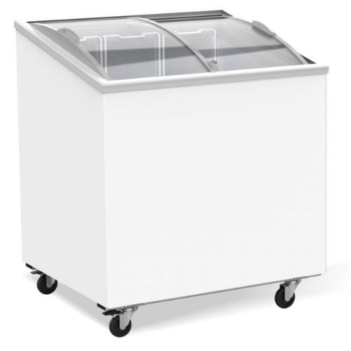 Vrieskist Glasdeksel 198 Liter | Combisteel 7151.1000