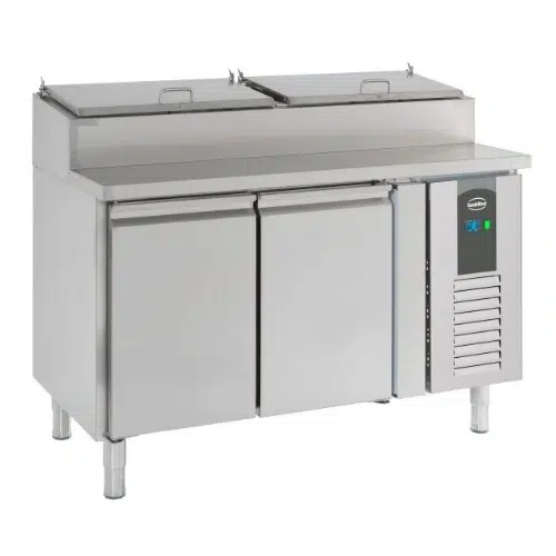 Combisteel Saladette - 2 Türen - 6x1/3 GN - B1360xT700xH1085mm - 7450.0102 - 7450.0102