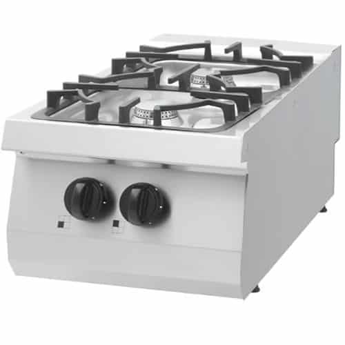 Gastro Heavy Duty Kochfeld - 2 Brenner - 15 kW - Gas | Maxima 09396017
