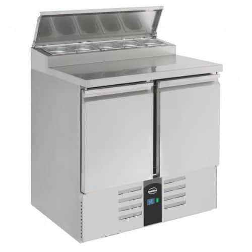 Saladette, 2 Türen, 5x1/6 GN | Combisteel 7950.0095