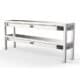 Aufsatzbord keramisch beheizt 1 stufig 1400 4 Heizer von 250W | Combisteel 7020.0710