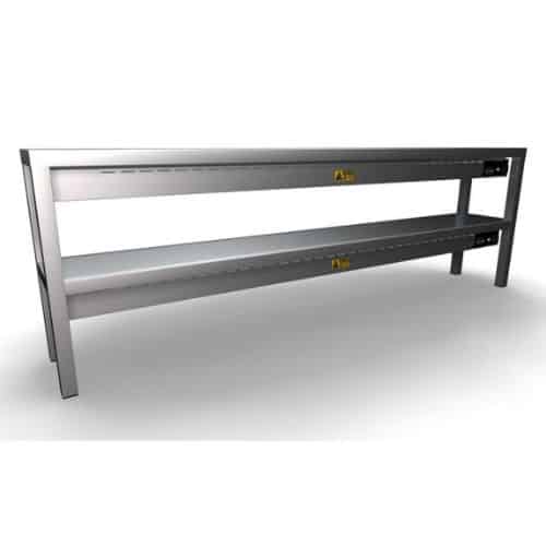 Aufsatzbord keramisch beheizt 1 stufig 1400 4 Heizer von 250W | Combisteel 7020.0710