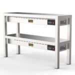 Aufsatzbord keramisch beheizt 2 stufig 1000 6 Heizer von 250W | Combisteel 7020.0730