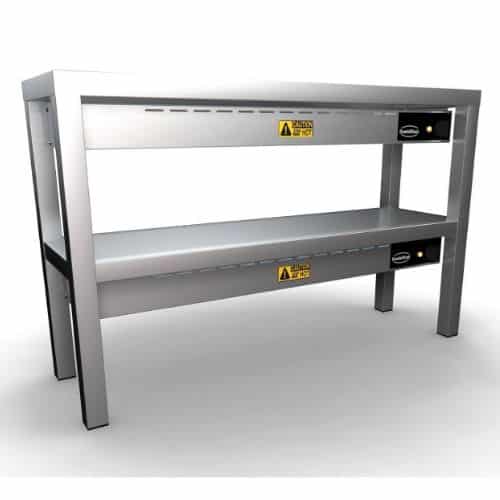 Aufsatzbord keramisch beheizt 2 stufig 1000 6 Heizer von 250W | Combisteel 7020.0730