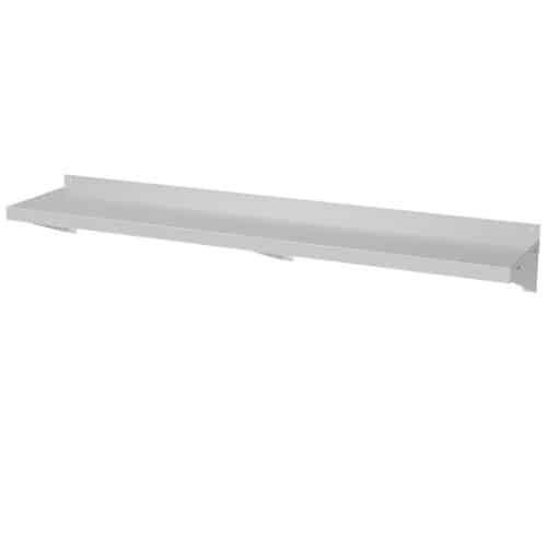 300 edelstahl wandborde 600 inkl. konsoles | Combisteel 7490.0135
