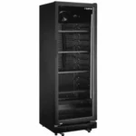 Saro Gastro Glastürkühlschrank - Schwarz - GTK 360 - B620xT635xH1732mm - 437-1012 - 437-1012