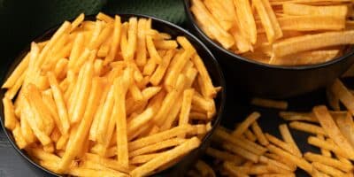 Pommes frites banner