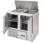 Saladette 2 Türen ECO 900 | GastroHero GH-SH900 | 428005