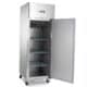 Gastro Kühlschrank - 600 l - 3 Einstellbare Regale (2/1 GN) - Rostfreier Stahl - auf Rädern | Maxima 09400003