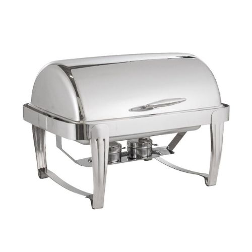 Chafing Dish ECO GN 1/1 Edelstahl Rolltopdeckel | HorecaEU CDGN1/1-RTD