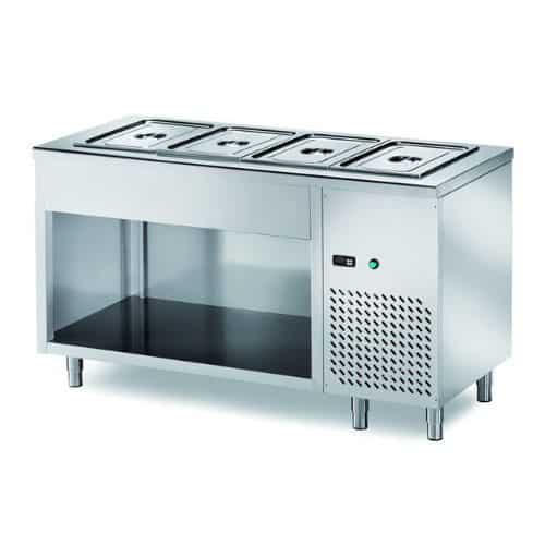 Selbstbedienungskühltisch PROFI offen 900x700x890 - 2x GN 1/1 | GastroHero GH-SSP/9