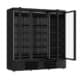 Kühlschrank 3 glastüren schwarz JDE-1530r BL | Combisteel 7455.2235