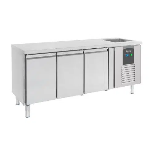 Combisteel Kühltisch spülbecke 3 türen 700 - 7450.0215 - 7450.0215