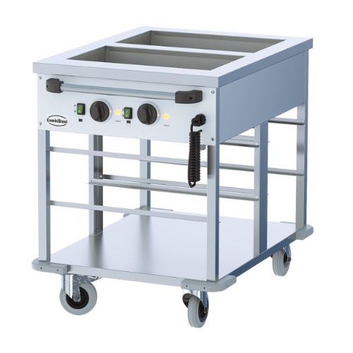 Bain Marie Wagen 2 GN 1/1 - Combisteel 7178.1155