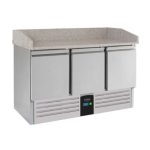 Pizzatisch 3 türen energy line ausgestattet mit verdampfer - CombiSteel 7450.5220