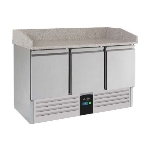 Pizzatisch 3 türen energy line ausgestattet mit verdampfer - CombiSteel 7450.5220