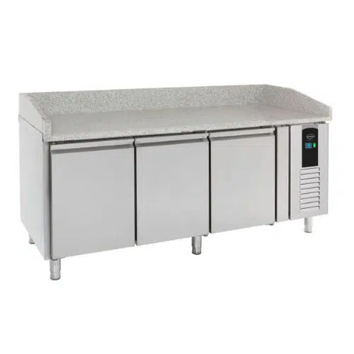 Combisteel Pizzatisch 3 türen energy line - B2020xT800xH1000 - 7450.5205 - 7450.5205