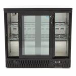 Gastro Getränke Kühlschrank - 2 Schiebetüren - 4 verstellbare Regale - Maxima 09400915 - 09400915