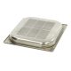 Gastro Gastronormbehälter - 2/3 GN - 4 cm Tief - Edelstahl - Perforiert - 09367669