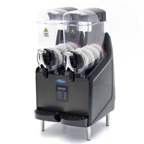 Maxima Gastro Slush-Eis- & Granita-Maschine - 2x 12 liter - Digitales Display - 09504005 - 09504005
