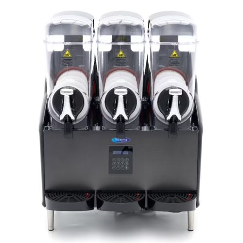 Maxima Gastro Slush-Eis- & Granita-Maschine - 3x 12 liter - Digitales Display - 09504006 - 09504006