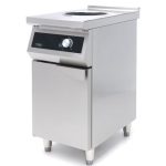 Maxima Gastro Induktions Wokkocher 700 – Ø28cm – 5000W – mit Untergestell - 09371300