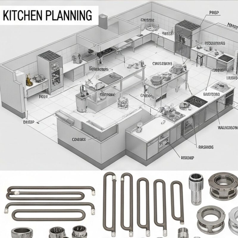 Küchenplan - Restauranteshop