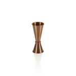 Jigger, Ø 4,5 cm, Höhe 11,5 cm, 2,5/5 cl, bronze, Chromnickelstahl, PVD Beschichtung - 1008201 - 1008201