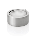 Druckaschenbecher - Ø 11,5 cm - Edelstahl - 1113115 - 1113115