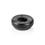 Windaschenbecher - Ø 12 cm - schwarz pulverbeschichtet - Edelstahl - 1115012 - 1115012