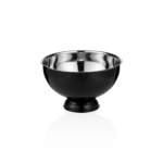 Champagnerkühler, Ø 38 cm, Höhe 23 cm, 10 ltr., schwarz lackiert, Chromnickelstahl - 1521381 - 1521381