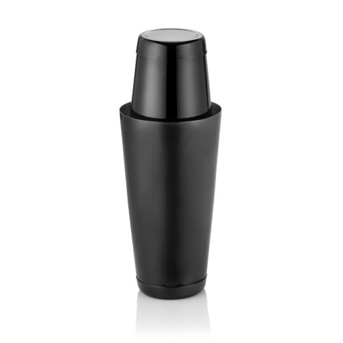 Shaker Tin Tin, 0,4/0,75 ltr., Ø 8,5/9,5 cm, schwarz, Chromnickelstahl, PVD Beschichtung - 1523175 - 1523175