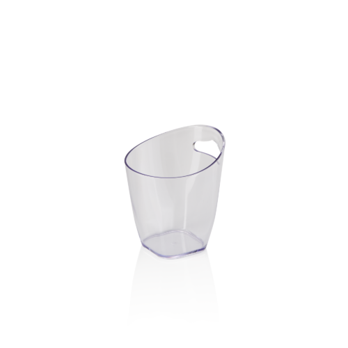 Flaschenkühler, Ø 9,5 cm, Höhe 11 cm, 0,4 ltr., transparent - 1530040 - 1530040