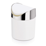 Tischrestebehälter, 1,2 ltr., Ø 12 cm, Verchromt, Kunststoff - 1531002 - 1531002