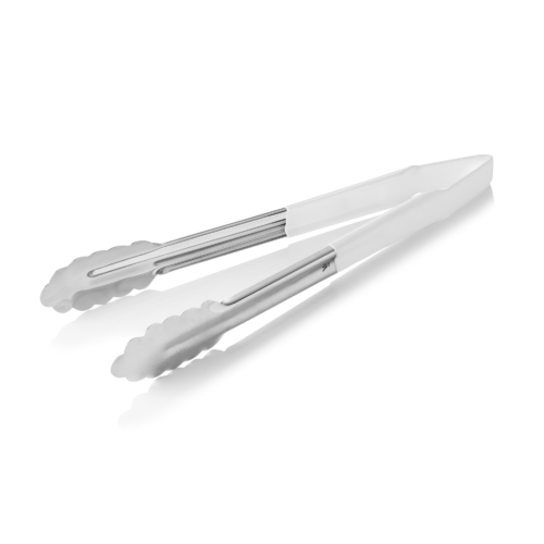 HACCP Universalzange HACCP TONGS - 30 cm - weiß - Chromstahl 18/0 - 1542030 - 1542030