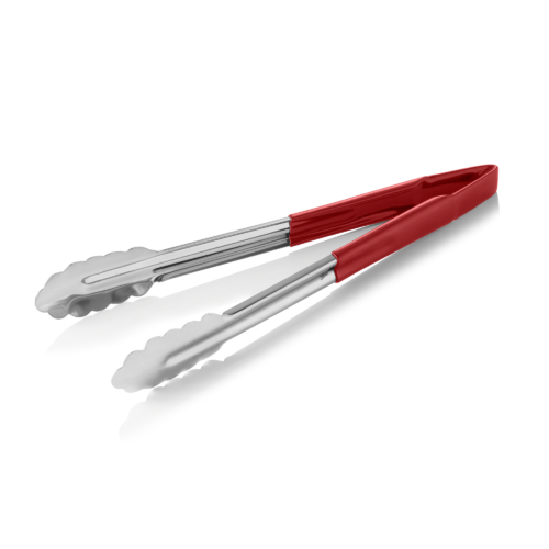 HACCP Universalzange HACCP TONGS, 30 cm, rot, Chromstahl 18/0 - 1542130 - 1542130