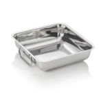 Bräter, 25 x 25 x 7 cm, Chromnickelstahl - 1652025 - 1652025