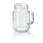Limobecher Caro Set Trinkglas, 450 ml, 11 x 7,5 x 13 cm, Set á 6 Stück, Glas - 1789045 - 1789045
