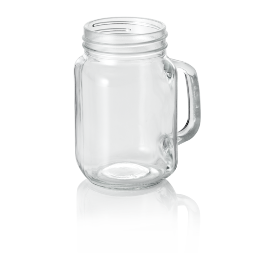 Limobecher Caro Set Trinkglas, 450 ml, 11 x 7,5 x 13 cm, Set á 6 Stück, Glas - 1789045 - 1789045