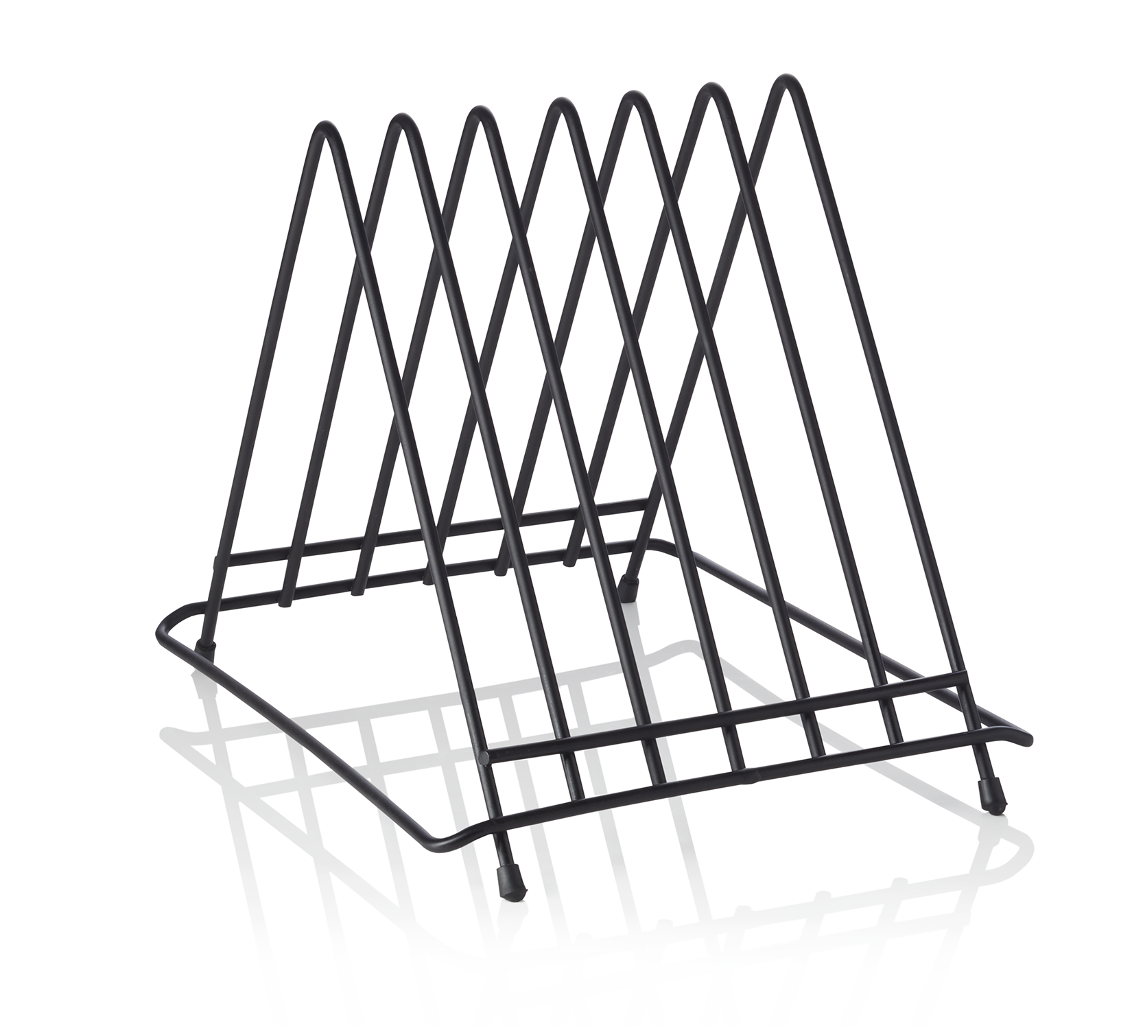 Schneidbretthalter für 6 Bretter bis max. 2,8 cm, 34,5 x 26,5 x 27,5, Chromnickelstahl, pulverbeschichtet schwarz - 1830206 - 1830206 Schneidbretthalter für 6 Bretter bis max. 2,8 cm, 34,5 x 26,5 x 27,5, Chromnickelstahl, pulverbeschichtet schwarz - 1830206 - 1830206