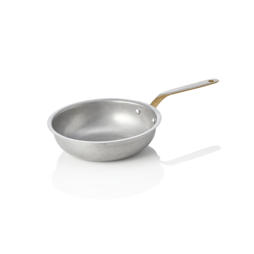 Servierpfanne STEEL & STYLE VINTAGE, mit Messinggriff, Ø 16 cm, 390 ml, Chromnickelstahl - 2041016 - 2041016