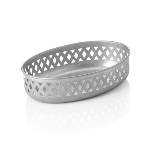 Brotschale STEEL & STYLE VINTAGE, 22 x 15 x 5,5 cm, Chromnickelstahl - 2048022 - 2048022