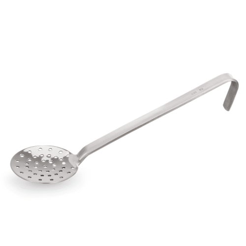Schaumlöffel KITCHEN TOOL 2085, Ø 8 cm, 21 cm, Perforierung Ø 4 mm, Chromnickelstahl - 2089080 - 2089080