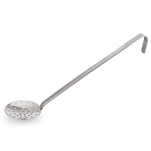 Schaumlöffel KITCHEN TOOL 2085, Ø 10 cm, 32 cm, Perforierung Ø 4 mm, Chromnickelstahl - 2090100 - 2090100