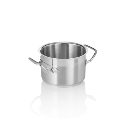 Bratentopf COOKWARE 21, Ø 16 cm, 2 ltr., Chromnickelstahl 18/10 - 2107160 - 2107160