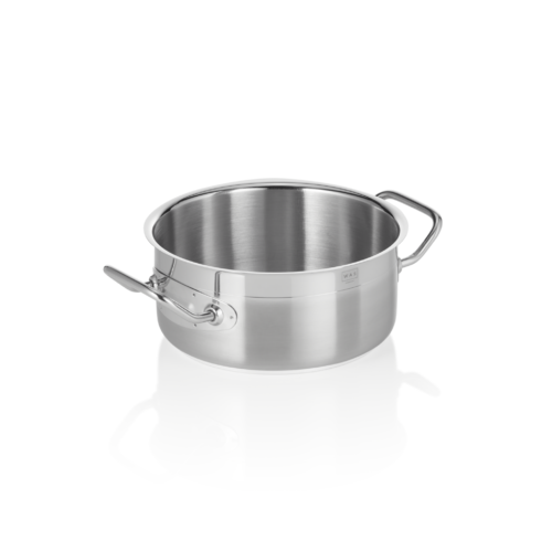 Bratentopf COOKWARE 21, Ø 20 cm, 2,5 ltr., Chromnickelstahl 18/10 - 2109200 - 2109200